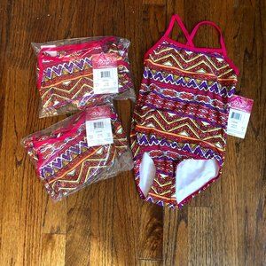 Pink One Piece Swimsuit For Girls From Kanu Surf